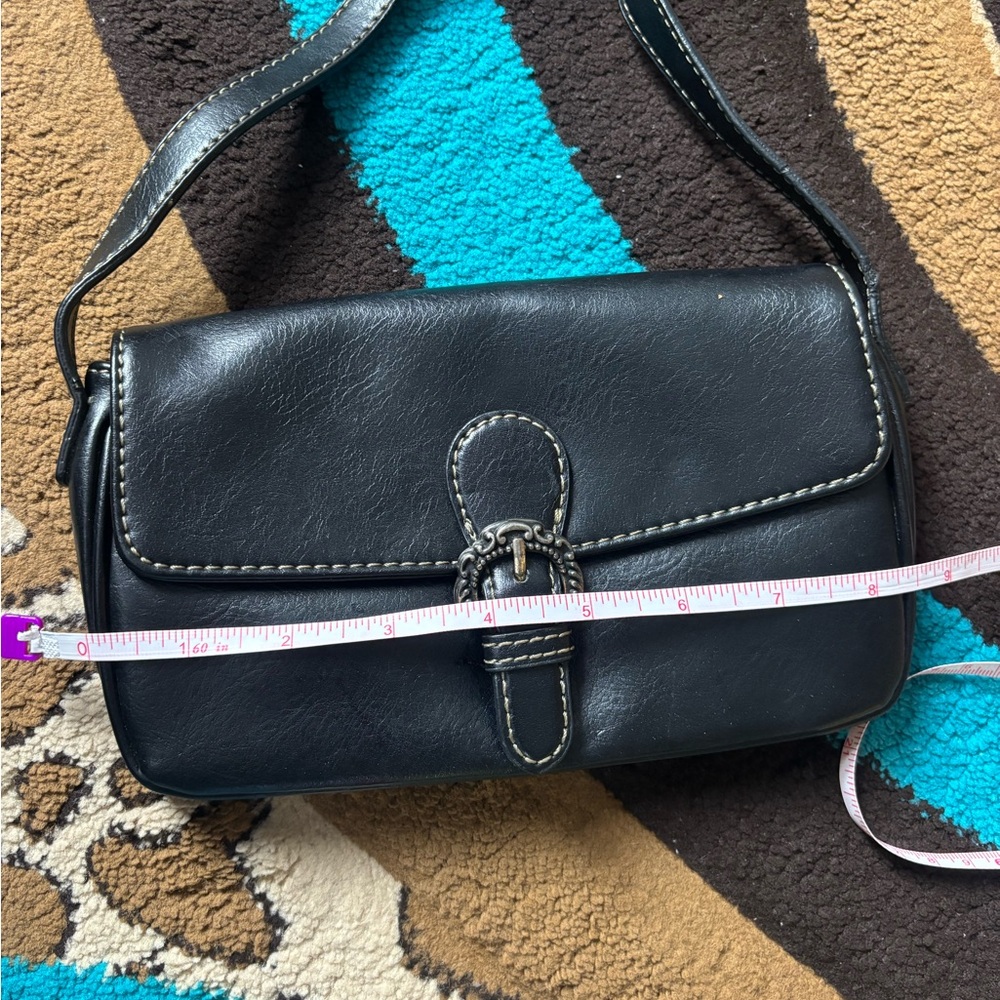 Jones New York Black Leather Shoulder Bag - Picture 6 of 6